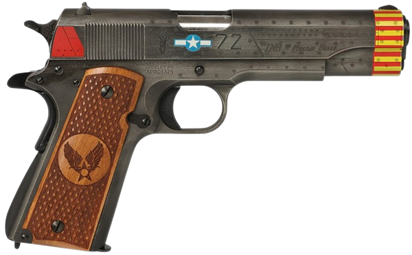 Auto-Ordnance 1911 Red Tails Full Size .45 ACP Pistol Savage Cerakote 7+1