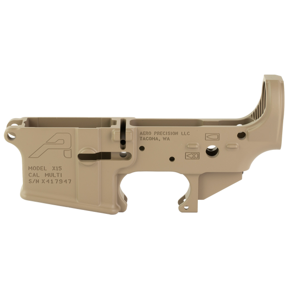 AERO AR15 STRIPPED LOWER GEN 2 FDE