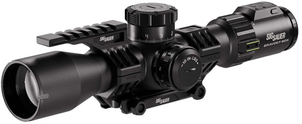 Sig Sauer Electro-Optics SOBBDX63102 BRAVO6T BDX Black 3-18x44mm, 35mm Tube, Illuminated MRAD Milling 2.0 Reticle