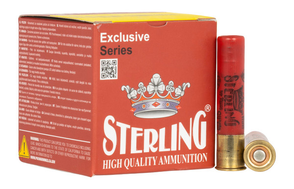 Global Ordnance LLC Sterling .410 Gauge Shotshells, 2.50 inches, #8, 25 rounds