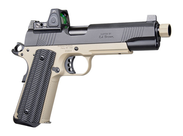 Ed Brown SOCOM Edition 45 ACP Pistol with RMR and FDE Finish