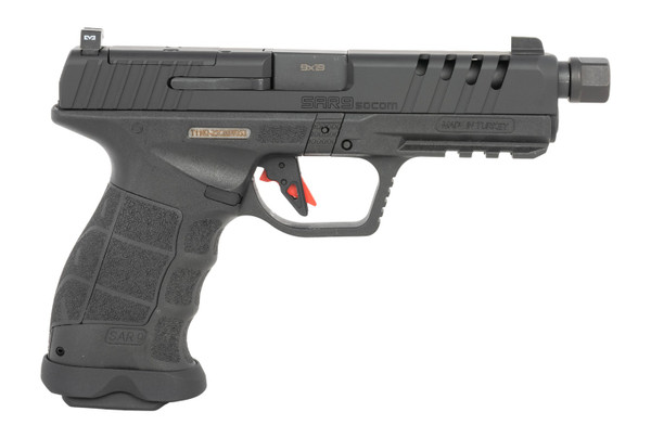 Sar USA SAR9 SOCOM Full Size 9mm Pistol