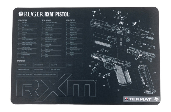 BECK TEK TEK-R17-RUGER-RXM Ruger RXM 17x11 Inch Rifle Mat