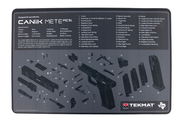 TEKMAT TEK-R17-CANIK-MC9L   17X11 CANIK MC9L