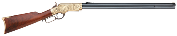 Taylors and Company 1860 Henry Lever Action Rifle in 45 Colt with Walnut Stock and Octagon Barrel