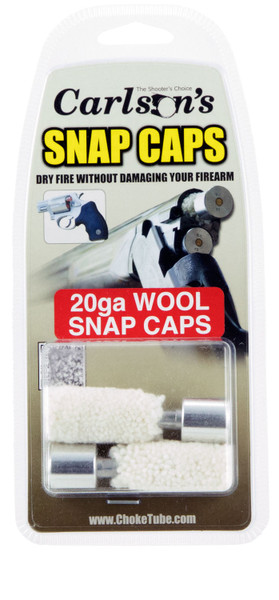 Carlsons Wool Snap Caps for 20 Gauge, 2-Pack