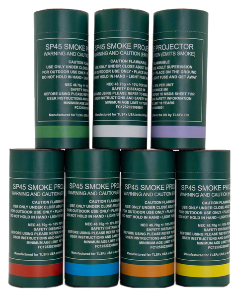 TLSFXUSA SP45 Smoke Grenade – Professional Tactical Training Smoke Device