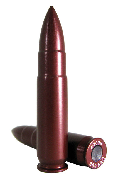 A-Zoom Snap Caps for 300 Blackout - 2 Pack for Dry Fire Practice and Trigger Tuning