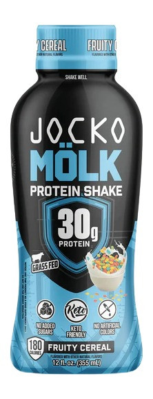 Jocko Fuel Molk Ready-to-Drink Fruity Cereal Protein 12-Pack