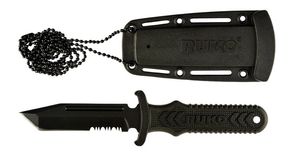 Rynoblade Knives RUK0098 440A Steel Neck and Boot Knife