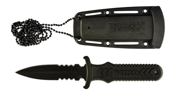 Rynoblade Knives RUK0097 440A Steel Neck and Boot Knife