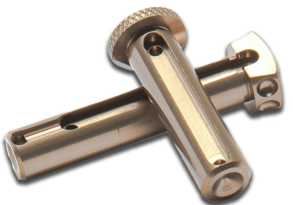 BATTLEARMS BAD-EPS Aluminum Enhanced Takedown & Pivot Pin Set (FDE) | AR15/M16/M4/AR9