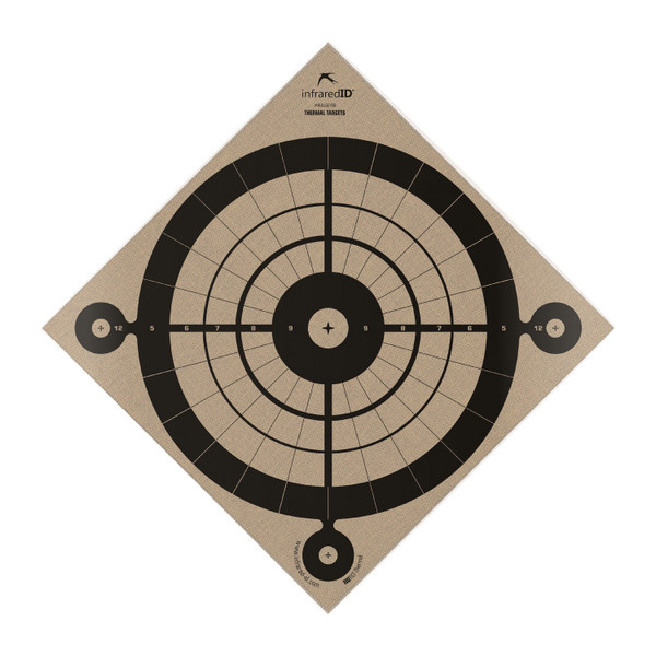 Reshet Graf Infrared ID Bullseye8 Therm Bullseye Target 3-Pack