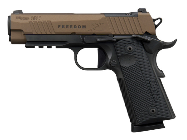 Sig Sauer 1911 XSeries 45 ACP 4.2-inch Optic Ready Pistol with G10 Grips and Night Sights