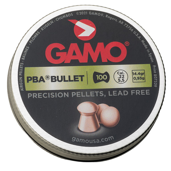 GAMO 632272154    BUL PBA             100CT     22