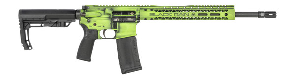 Black Rain Ordnance Fusion 300 Blackout Rifle with 16-Inch Threaded Barrel and Zombie Green Finish
