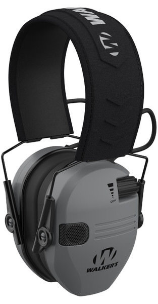 Walkers Game Ear Razr CMT Electronic Ear Muffs for Youth and Women in Grey GWP-CRSEM-GY