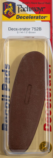Pachmayr Decelerator Old English Recoil Pad – Small Brown