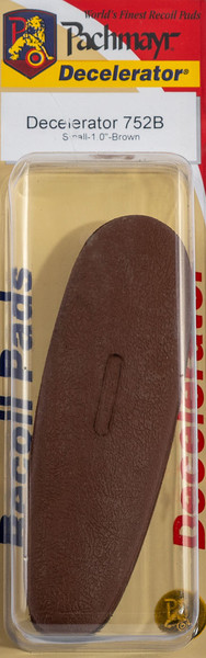 Pachmayr Decelerator Old English Recoil Pad – Small Brown