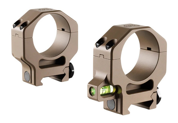 Ruffs Precision RPM CLR-30125-FDE 30mm High Scope Ring Mount with 1.25-inch Height