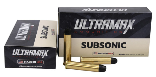 Ultramax Ammunition 45-70 Government 550 Grain Hollow Point Soft Core