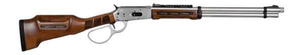 DERYA RAN Lever-Action Rifle in 45 Long Colt with 20-Inch Threaded Barrel and Walnut Stock