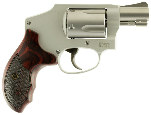 Smith & Wesson M642 J-Frame Revolver 38 Special +P Stainless Steel, 1.88-inch Barrel