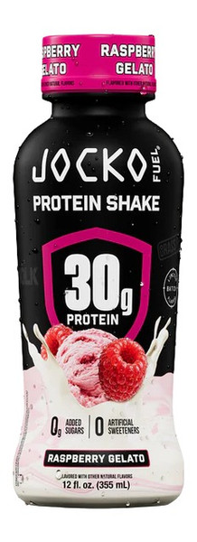 JOCKO Fuel Molk RTD Raspberry Gelato Protein Drink 12-Pack