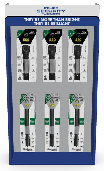 LB Marketing PSF Preloaded Half Sidekick Flashlight Display