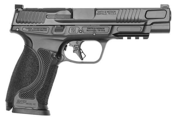 Smith & Wesson M&P9 M2.0 Metal HD 9mm Pistol with 5-Inch Barrel and Interchangeable Grips