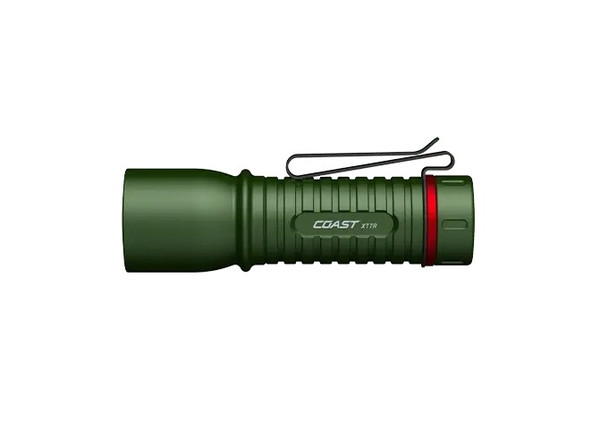 COAST XT7R Forest Flashlight - High-Performance LED Torch with Rugged Finish