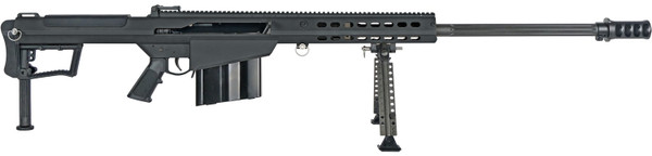 Barrett M107A1 .50 BMG Semi-Auto Rifle 29 Inch Fluted Barrel Black
