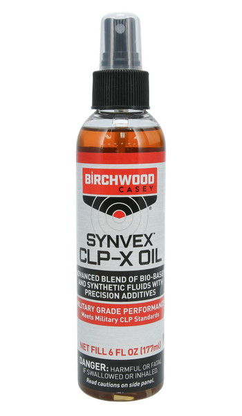 Birchwood Casey SynVex CLP-X Gun Lubricant and Cleaner Spray 6 oz