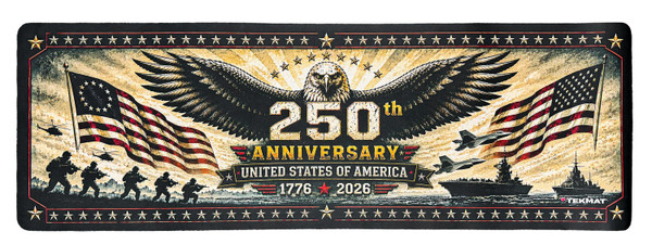 BECK TEK LLC TekMat TEK-R36-250TH Cleaning and Restoration Mat, 36 x 12 inches, 250th Anniversary Edition