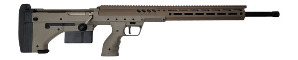 Desert Tech Centerfire Bolt Action Rifle 6.5 Creedmoor 26-inch Threaded Barrel Chassis Stock Brown
