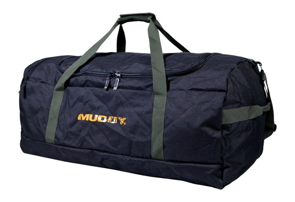 Walkers Game Ear Muddy TRX 100L Duffle Bag Black and Peat
