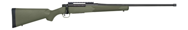 Mossberg Patriot 6.5 PRC Bolt-Action Rifle with Fluted Threaded Barrel and Green Synthetic Stock