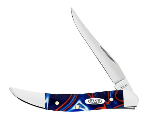 Case Patriotic Kirinite Small Texas Toothpick Folding Knife
