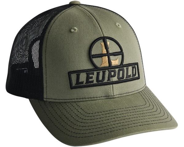 Leupold Low Profile Loden Green Trucker Hat