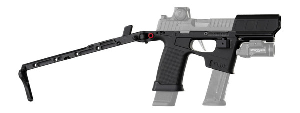 Flux Defense Raider 365 Aluminum Stock and Forend in Black
