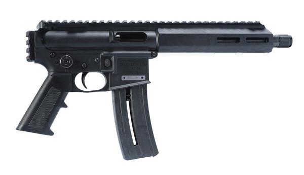 Mountain Billy Gun Lab Goat-15 Atom 22 LR Semi-Auto Pistol / 7.8-inch Threaded Barrel / M-LOK Handguard