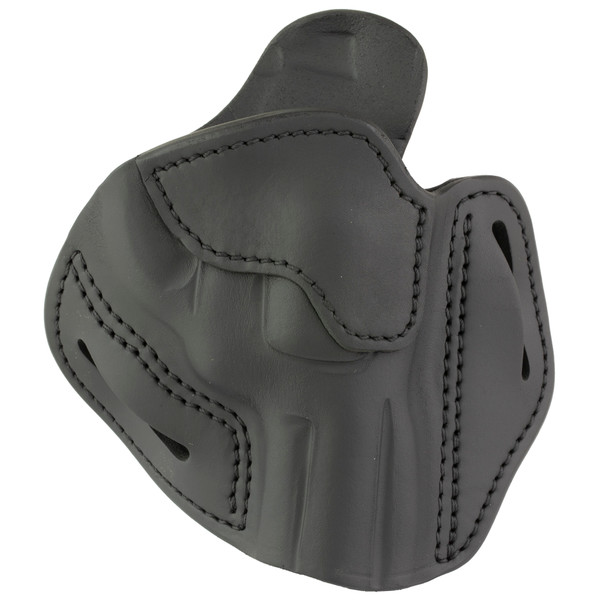 1791 Gunleather RVH Revolver Holster 4.3 for Right Hand, Outside Waistband, Stealth Black