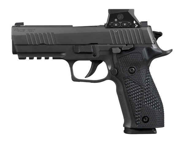 Sig Sauer P226 XSeries Full Size 9mm Luger 18-Round Pistol with ROMEO-X Optic and Black G10 Grips