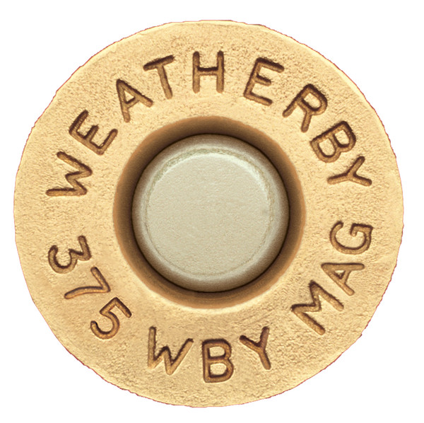 Weatherby Magnum Brass .375 Cal Unprimed Case 20-Pack
