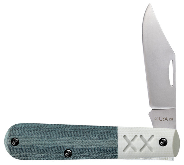 Case July Cut of the Month Blue Denium Barlow Knife