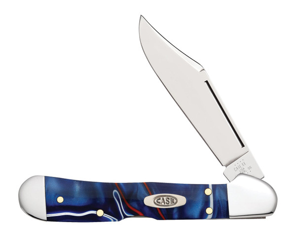 Case Patriotic Kirinite Mini Cooperlock Folding Knife