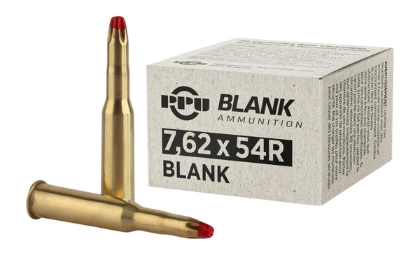 TR&Z PPU PPB72 7.62x54R Blank Rounds 20/25