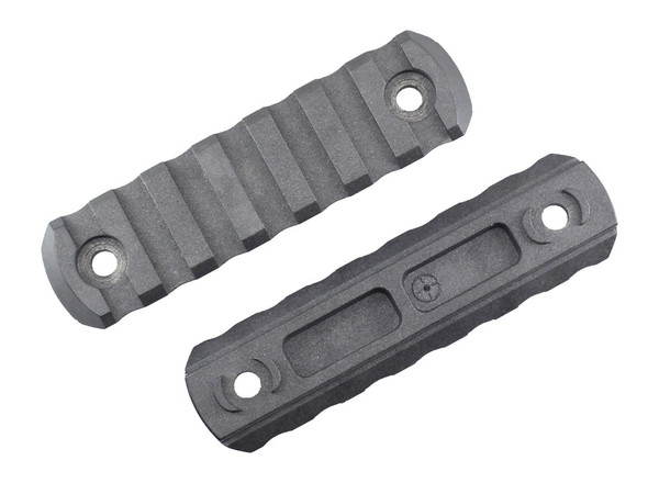 JE Machine Tech 4-Inch 7-Slot Poly M-Lok Rail 2-Pack