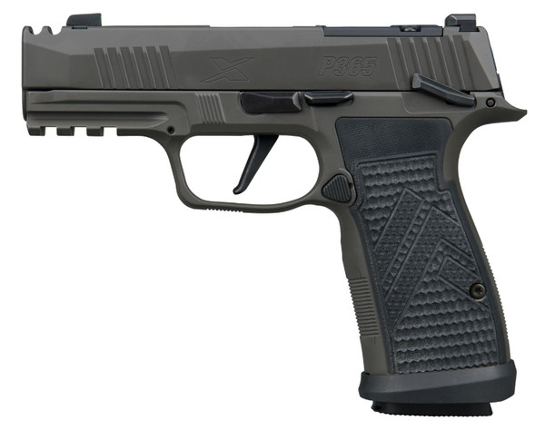 Sig Sauer P365 AXG Legion 9mm Luger Pistol / Integrated Compensator and Optic Ready Slide