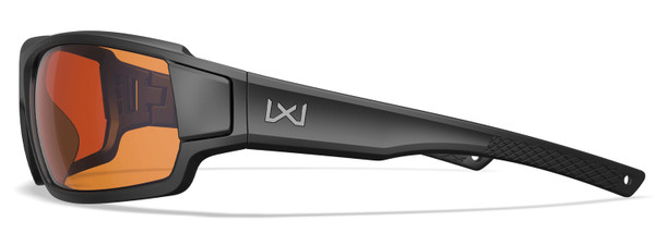 Wiley X Breach 2.5 XL Eyewear Gray Clear Rust Matte Black